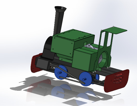 Steam Outline – 3.5 inch Gauge